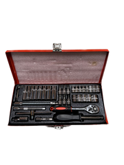 37 Piece Ratchet Socket Wrench Set Screwdriver Bits Extension Hex Chrome Vanadium V563-37PCS_SOCKETTOOLSET
