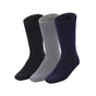 3 Pairs BAMBOO SOCKS Mens Heavy Duty Premium Thick Work Socks Cushion BULK - Assorted Colour Pack - 6-11 V563-3MBSKS-ACOLOUR-SIZE6-11