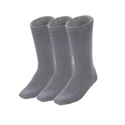 3 Pairs BAMBOO SOCKS Mens Heavy Duty Premium Thick Work Socks Cushion BULK - Charcoal Grey - 6-11 V563-3MBSKS-CHRCLGRY-SIZE6-11