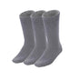 3 Pairs BAMBOO SOCKS Mens Heavy Duty Premium Thick Work Socks Cushion BULK - Charcoal Grey - 6-11 V563-3MBSKS-CHRCLGRY-SIZE6-11