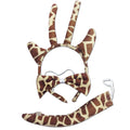 3pcs Set Animal Costume Dress Up Party Bow Tie Tail Ears Book Week - Giraffe V563-3PRTYCOSTUME-GIRAFFE