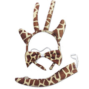 3pcs Set Animal Costume Dress Up Party Bow Tie Tail Ears Book Week - Giraffe V563-3PRTYCOSTUME-GIRAFFE