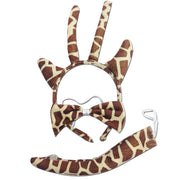 3pcs Set Animal Costume Dress Up Party Bow Tie Tail Ears Book Week - Giraffe V563-3PRTYCOSTUME-GIRAFFE