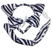 3pcs Set Animal Costume Dress Up Party Bow Tie Tail Ears Book Week - Zebra V563-3PRTYCOSTUME-ZEBRA
