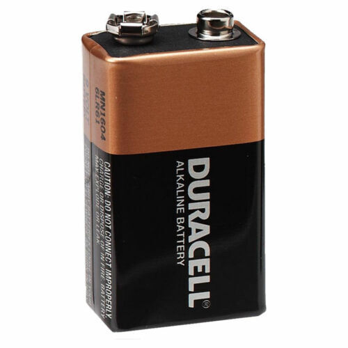 Duracell Coppertop 9V Battery Single MN1604B V563-41333116013