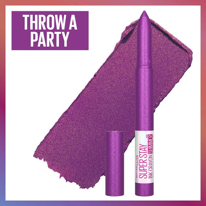 Maybelline New York Superstay Ink Longwear Crayon Lipstick - Throw a Party 170 V563-41554072884