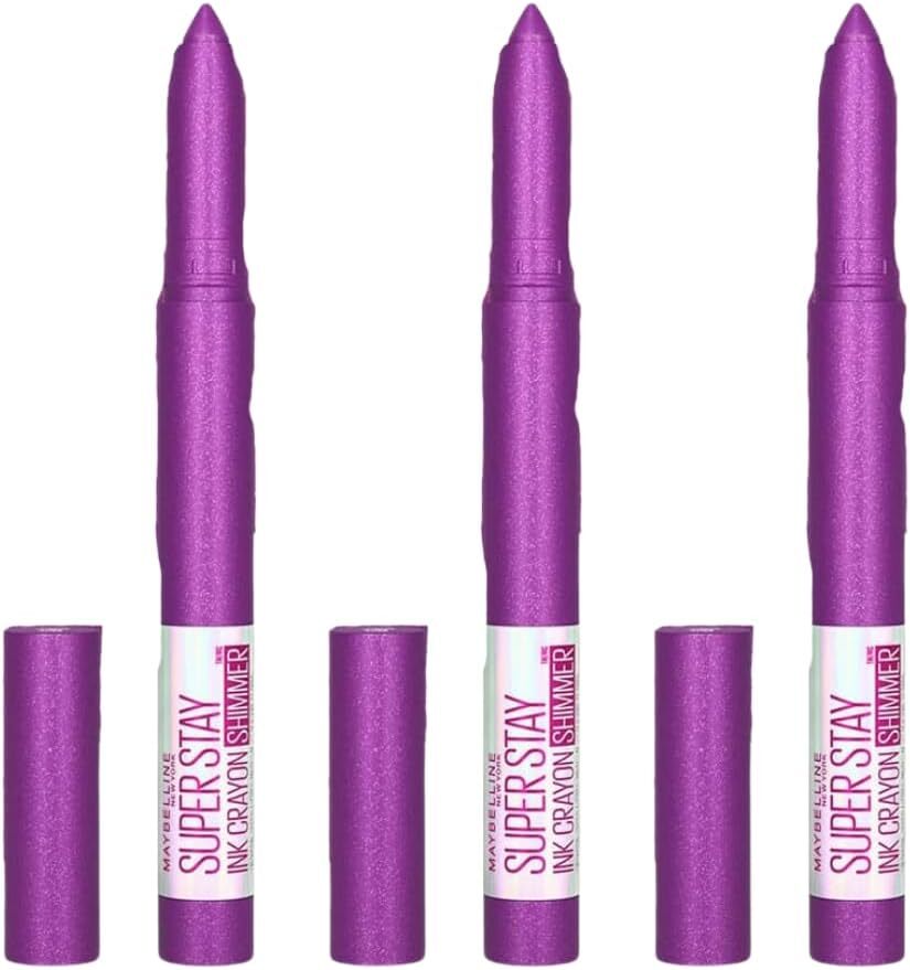 3x Maybelline New York Superstay Ink Longwear Crayon Lipstick - Throw a Party 170 V563-41554072884-3PCS