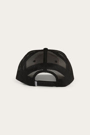 Ringers Western Wheatbelt Trucker Baseball Cap Hat in White/Red V563-419220112-WHT_RED