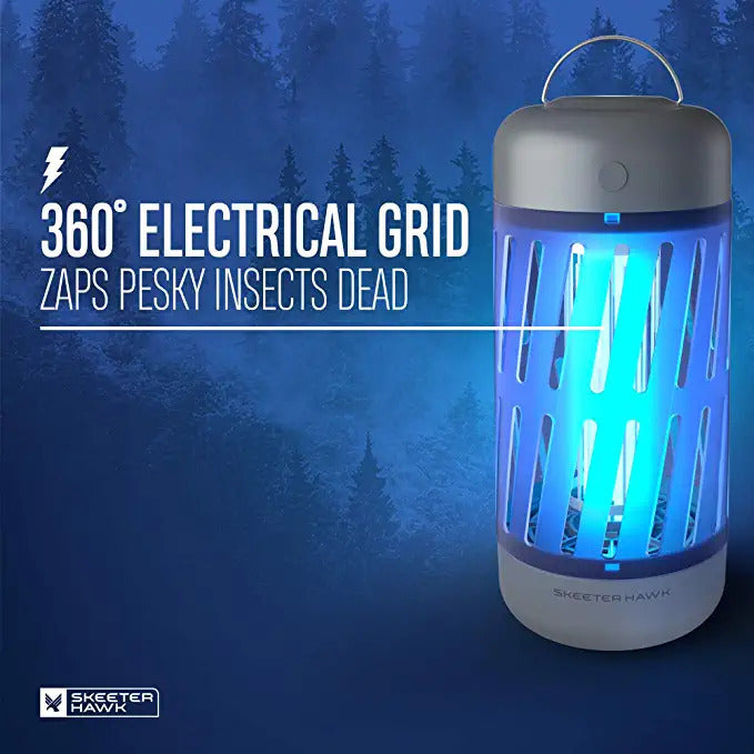 Skeeterhawk Electric Mosquito Bug Zapper & Lantern w/ UV Light V563-42102