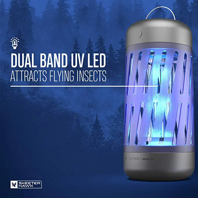 Skeeterhawk Electric Mosquito Bug Zapper & Lantern w/ UV Light V563-42102