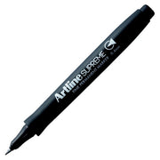 1x Artline Supreme Permanent Markers 0.4mm - Black V563-4549441009402