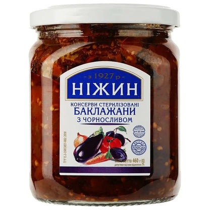 460g Ukrainian Roasted Eggplant Spread with Prunes Baklazhany z Chornoslyvom V563-4823006805051