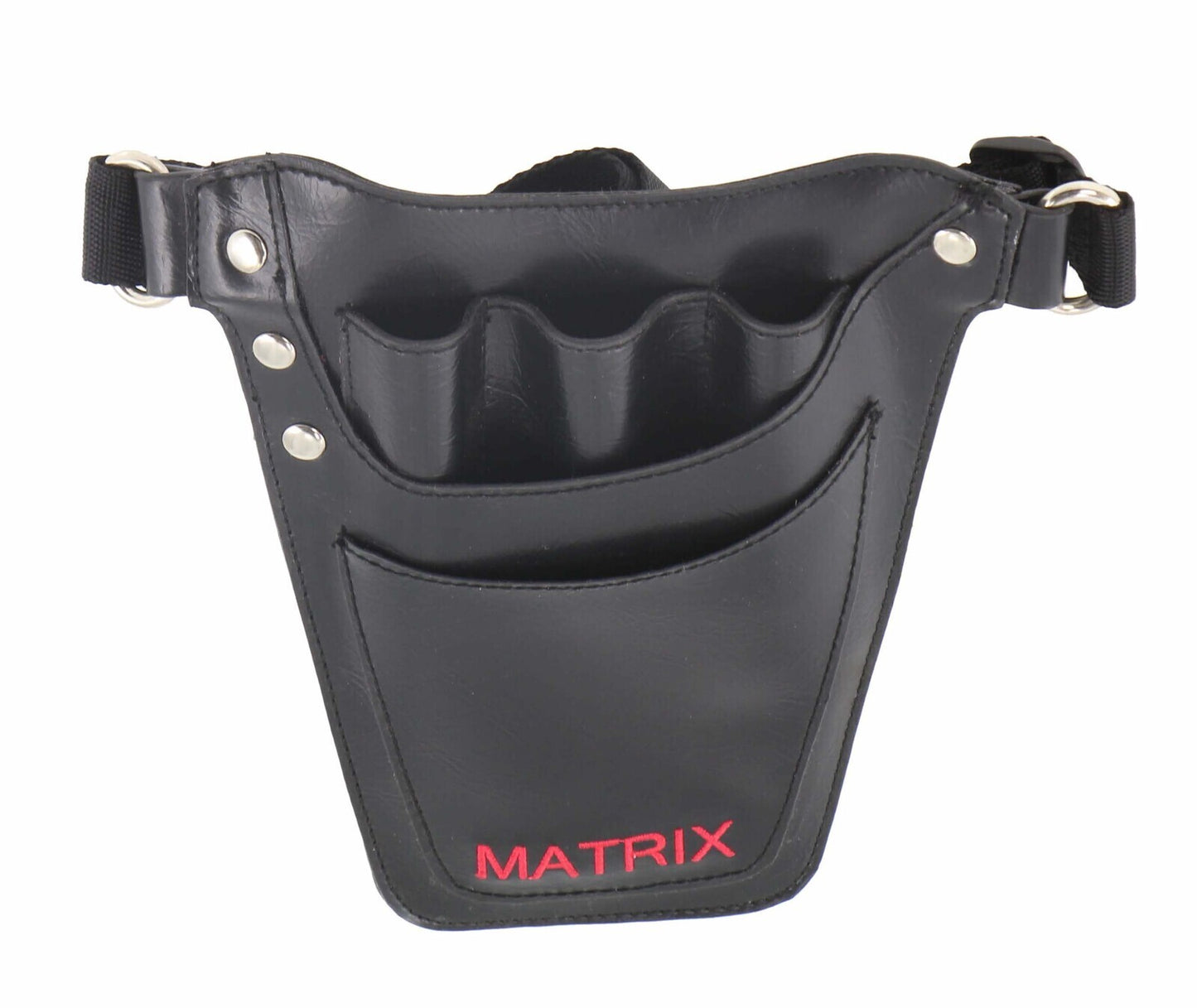 MATRIX Leather Tool Belt Barber Hairdressing Pouch Scissor Waist Pouch Bag V563-4951920-MATRIX-BLK