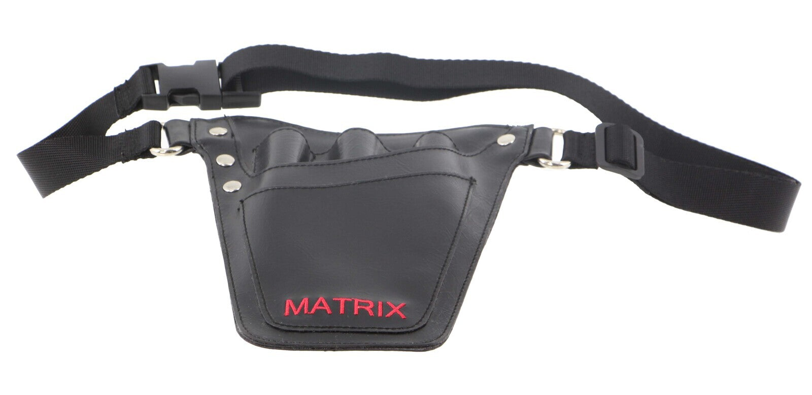MATRIX Leather Tool Belt Barber Hairdressing Pouch Scissor Waist Pouch Bag V563-4951920-MATRIX-BLK