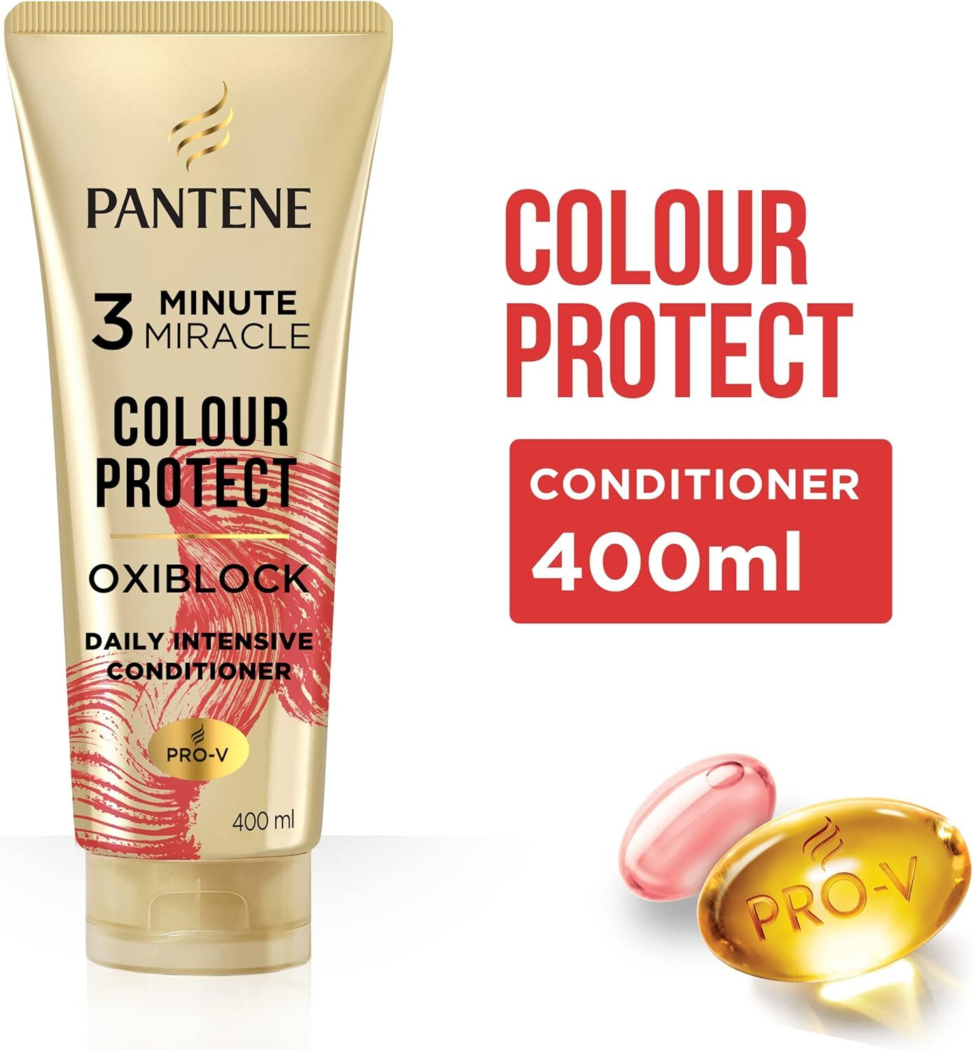 3x Pantene 400ml 3 Minute Miracle Colour w Oxiblock Intensive Conditioner V563-4987176043290-3PCS