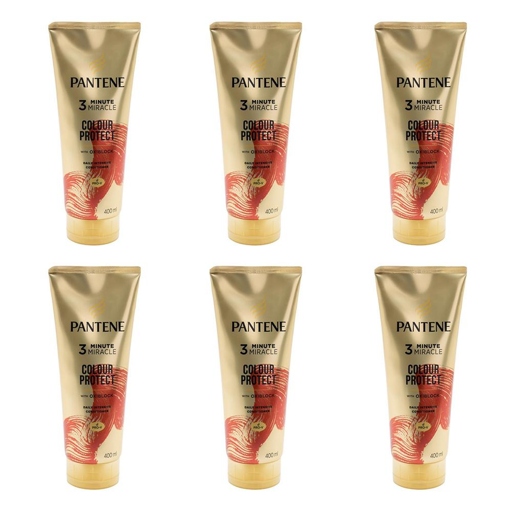 6x Pantene 400ml 3 Minute Miracle Colour w Oxiblock Intensive Conditioner V563-4987176043290-6PCS
