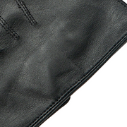 Dents Mens Sandhurst Three-Point Leather Unlined Officers Gloves in Black - 7.5 V563-5-1027-BLACK-7_5