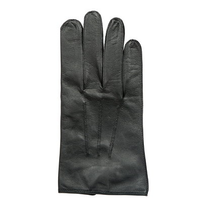 Dents Mens Sandhurst Three-Point Leather Unlined Officers Gloves in Black - 7.5 V563-5-1027-BLACK-7_5