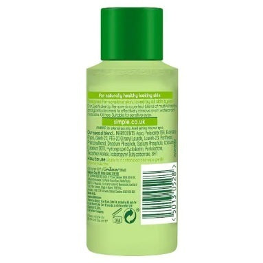 Simple 50ml Kind to Sensitive Skin Soothing Facial Toner 100% Alcohol Free V563-50052783