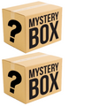 2 Boxes Mystery Box Set of Assorted Lucky Dip Random Products (Medium & Large Box) V563-50100DOLLARMYSTERYBOX