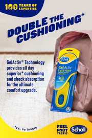 Scholl Gel Activ Insoles Everyday Women with Odour Control - One Size V563-5052197038033