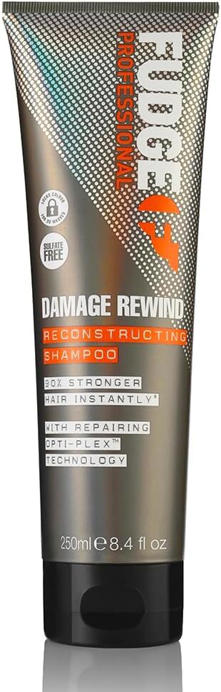 Fudge Professional Damage Rewind, Hair Repairing Shampoo, 90 Percent Stronger hair instantly 250 ml V563-5060420335514