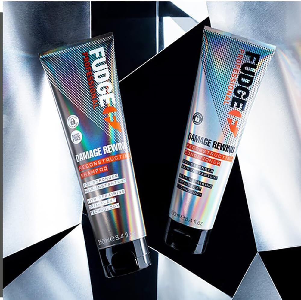Fudge Professional Damage Rewind, Hair Repairing Shampoo, 90 Percent Stronger hair instantly 250 ml V563-5060420335514