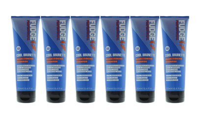 6x Fudge 250ml Blue Toning Shampoo - Erases Red & Orange from Cool Brunette Hair V563-5060420335712-6PCS