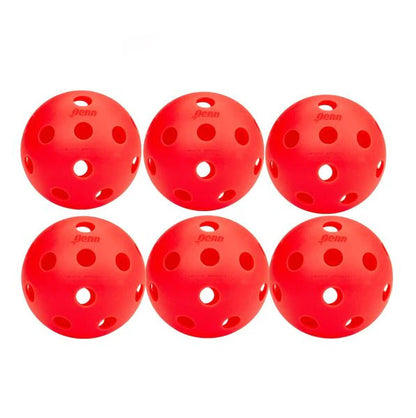 PENN 26 Indoor Pickleball Balls - 1 Pack of 6 Balls V563-557011