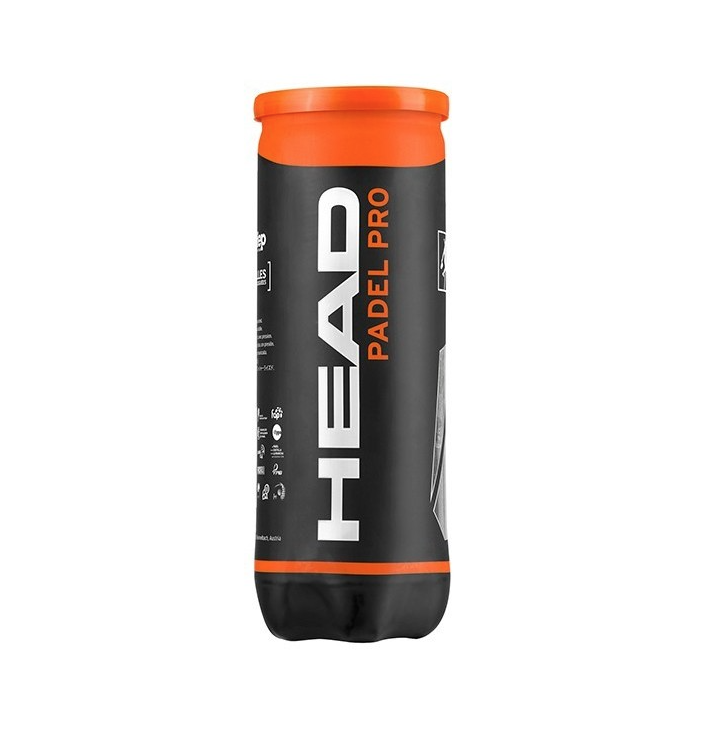 1 Can of Head Padel Pro WPT - 3 Balls V563-575613-1CAN