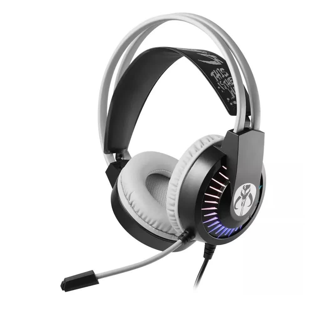 Star Wars the Mandalorian Gaming Headset Headphones Earphones with Microphone V563-6009545465477