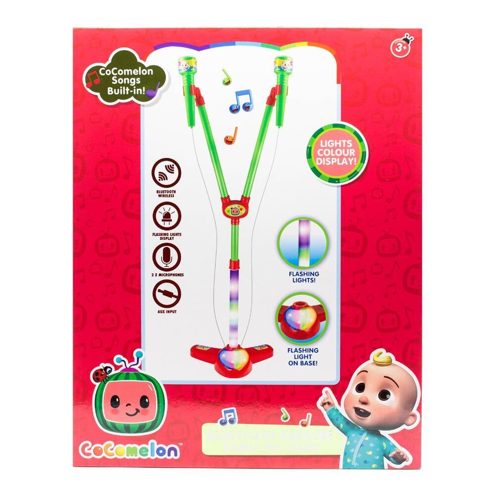 Cocomelon Bluetooth Karaoke Double Mic Stand V563-6009545489022