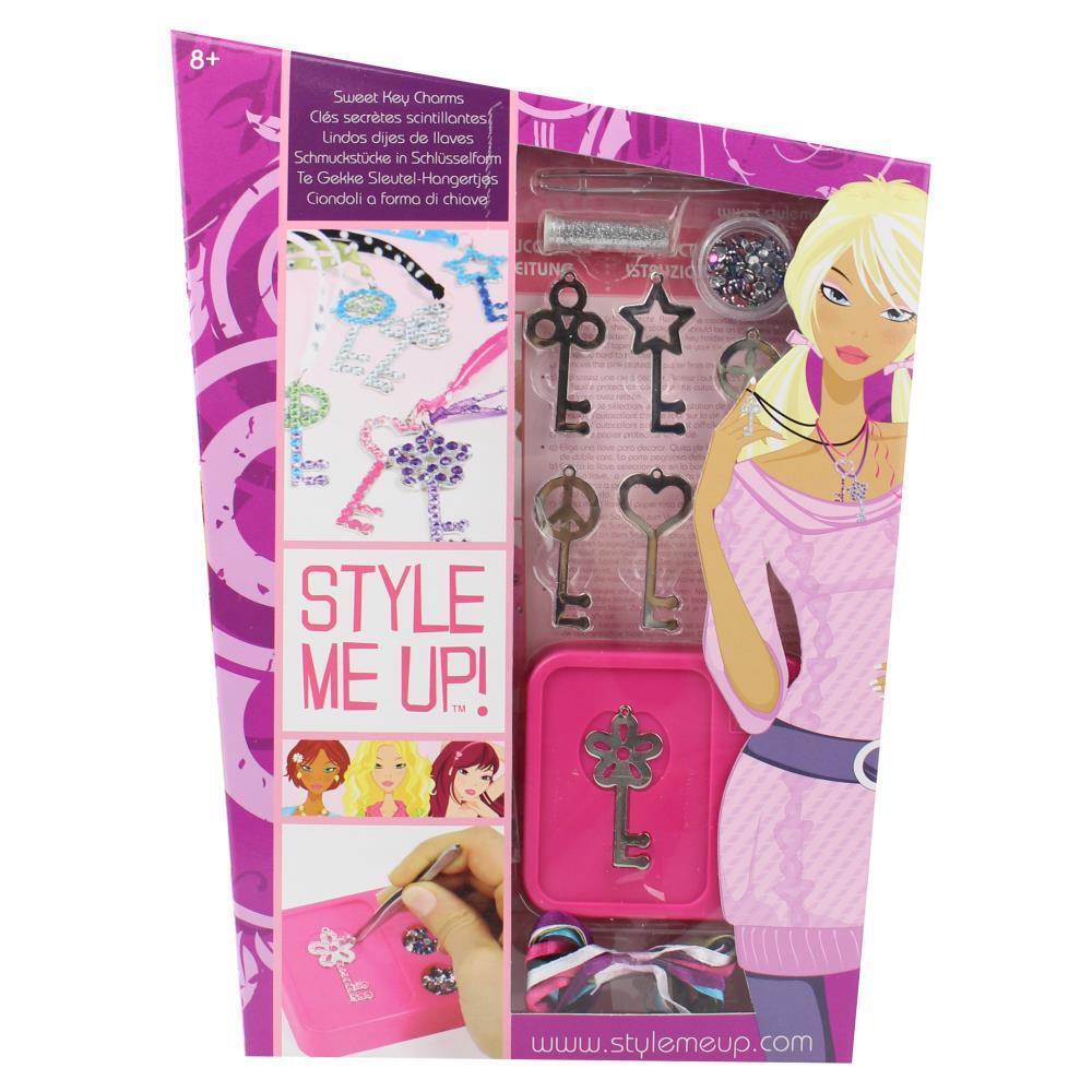 Style Me Up! Sweet Key Charms Set Toy V563-628845007109-1PCS