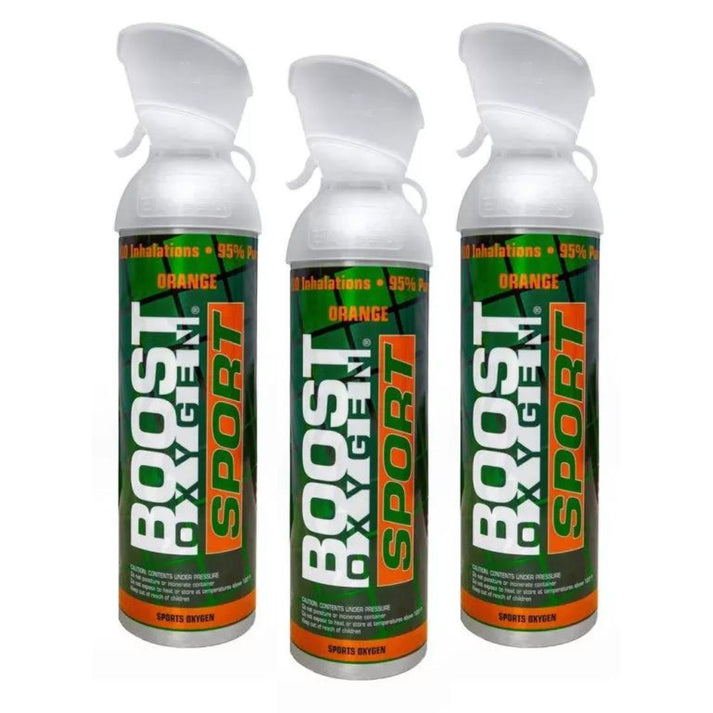 3x 10 Litres of Boost Sport Oxygen in a Can Supplemental - 200 Breath (Large) V563-637866201595-3PCS