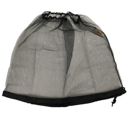Deluxe MOSQUITO HAT NET Head Protector Bee Bug Mesh Mozzie Insect Fishing Fly - Black V563-6508001-BLACK