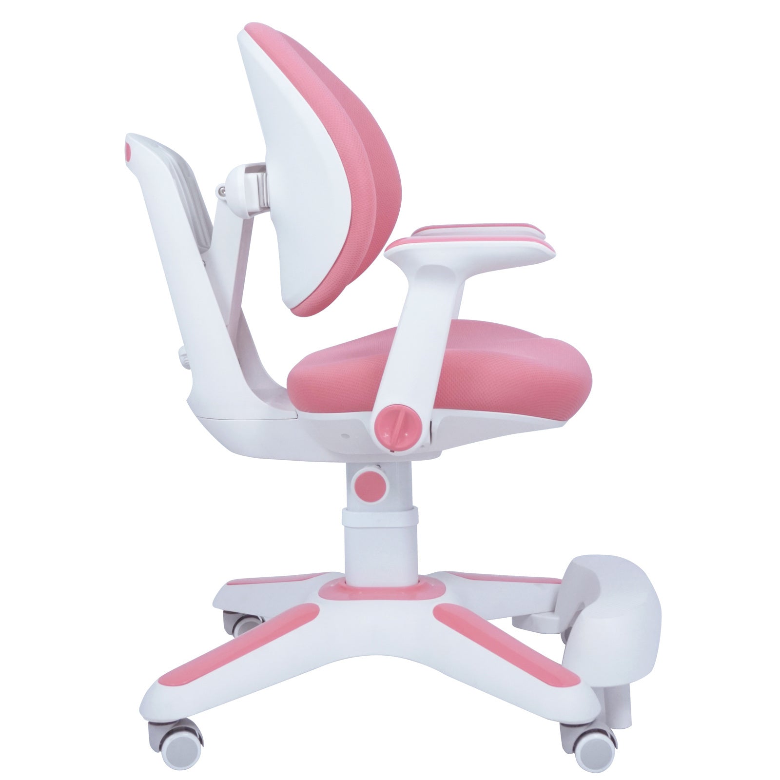 Ergonomic Children Kids Study Chair Set Height Adjustable - Pink V563-68304
