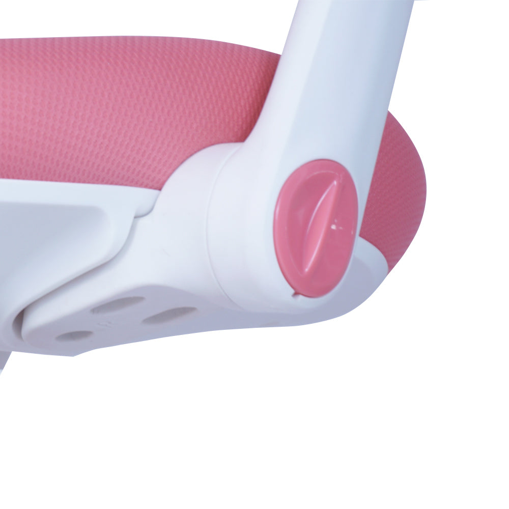 2x Ergonomic Children Kids Study Chairs Height Adjustable - Pink V563-68304_2X