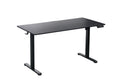 140 x 70cm Electric Standing Desk Height Adjustable Motorised Electric Sit Stand in Black V563-68416