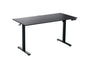 140 x 70cm Electric Standing Desk Height Adjustable Motorised Electric Sit Stand in Black V563-68416