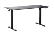 140 x 70cm Electric Standing Desk Height Adjustable Motorised Electric Sit Stand in Black V563-68416
