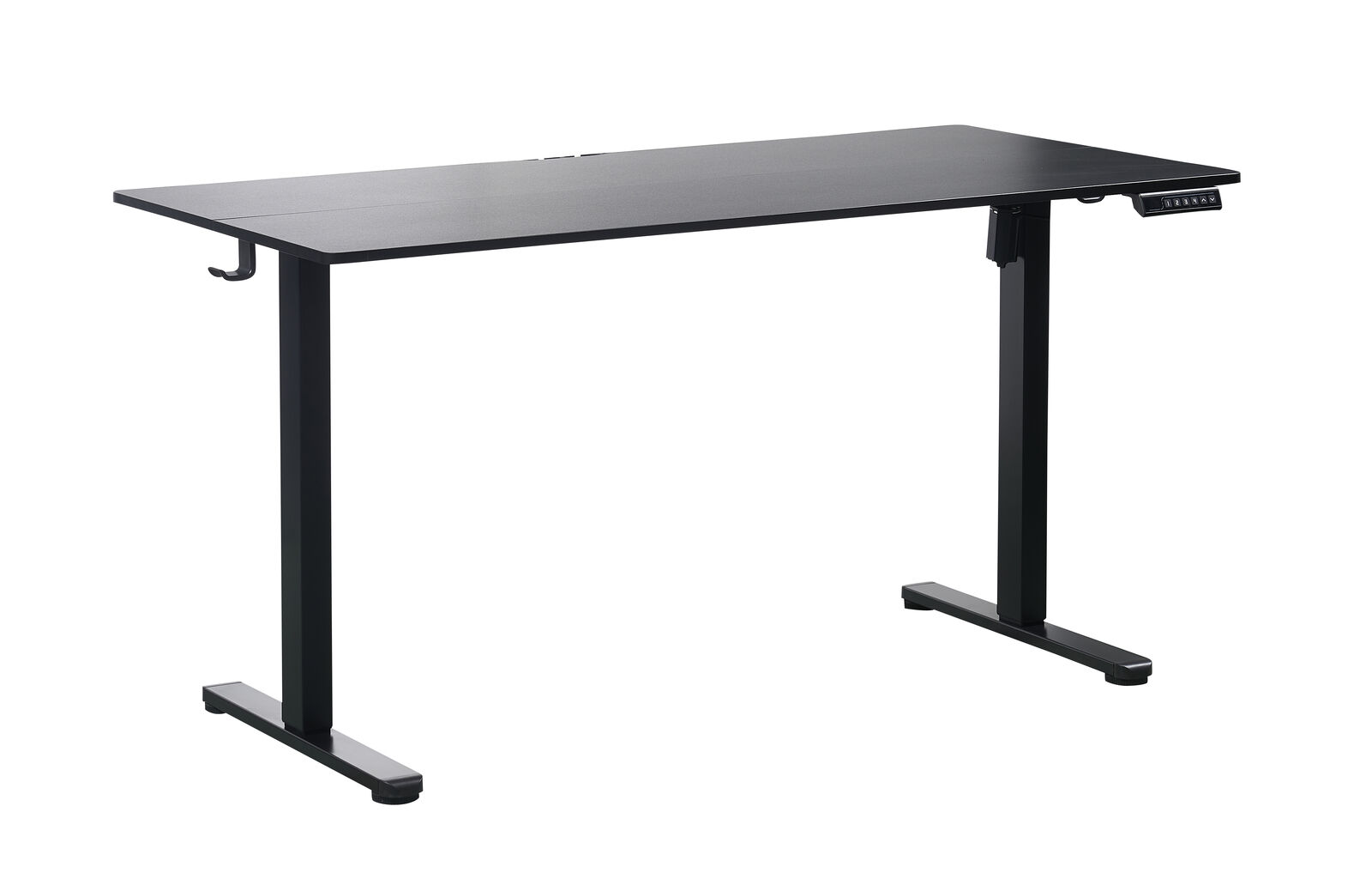 140 x 70cm Electric Standing Desk Height Adjustable Motorised Electric Sit Stand in Black V563-68416
