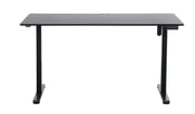 140 x 70cm Electric Standing Desk Height Adjustable Motorised Electric Sit Stand in Black V563-68416
