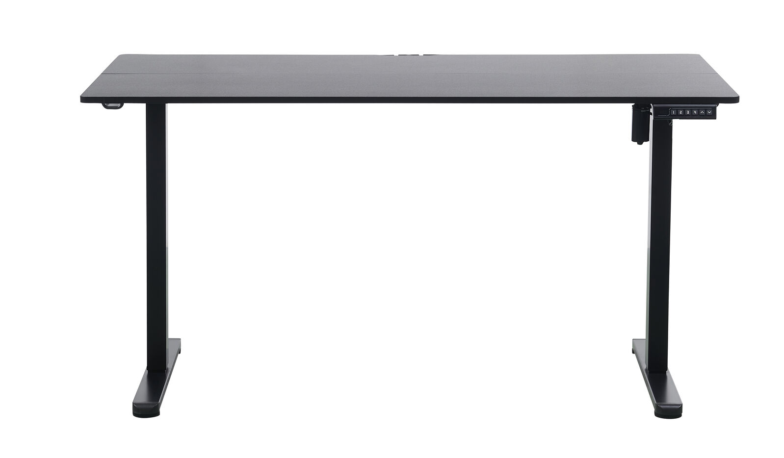 140 x 70cm Electric Standing Desk Height Adjustable Motorised Electric Sit Stand in Black V563-68416