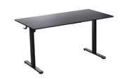 140 x 70cm Electric Standing Desk Height Adjustable Motorised Electric Sit Stand in Black V563-68416