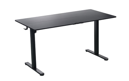 140 x 70cm Electric Standing Desk Height Adjustable Motorised Electric Sit Stand in Black V563-68416