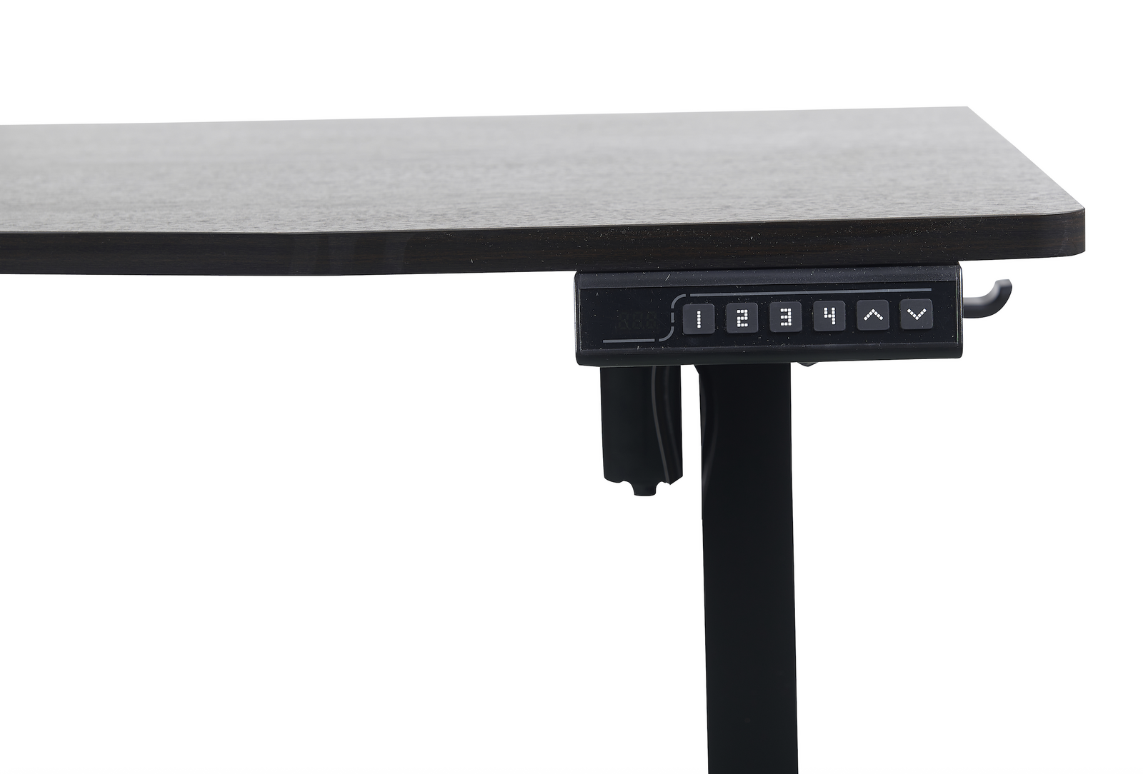 140 x 70cm Electric Standing Desk Height Adjustable Motorised Electric Sit Stand in Black V563-68416