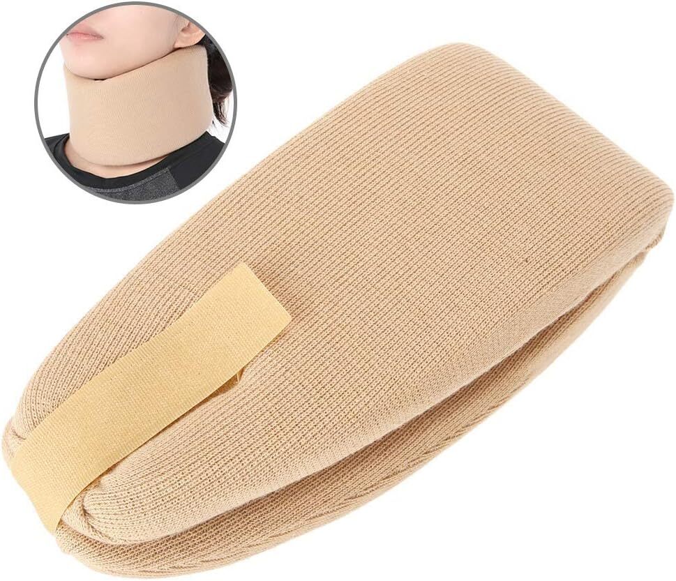 Neck Support Soft Sponge Neck Brace Protection Unisex Cervical Collar Support V563-6932951865114