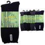 6 Pairs PREMIUM BAMBOO SOCKS Mens Heavy Duty Thick Work Socks Cushion BULK - Assorted Colour Pack - 11-14 V563-6BSOX-ACOLOUR-SIZE11-14