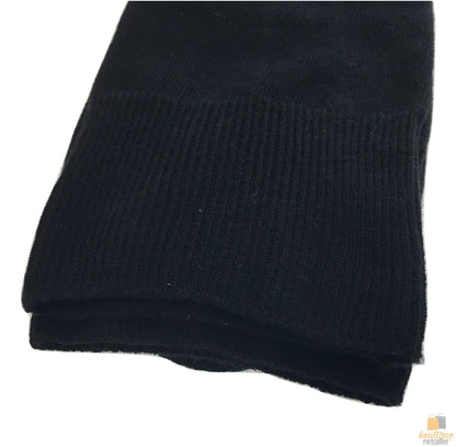 6x Pairs COTTON LOOSE TOP SOCKS Medical Circulation Diabetic Comfort Black - 6-11 V563-6LOOSETOPSOX-BLK6-11