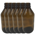 6x 600ml Brown Glass Bottle Plinking Shooting Target Practice without Lids/Caps V563-6PCS-GLASS_PLINKINGTARGET